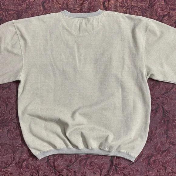 90s Hoosier Racing Tire Embroidered Boxy Crewneck - Picture 3 of 5